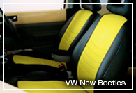 レザーシートカバーCOX装着例 ビートル